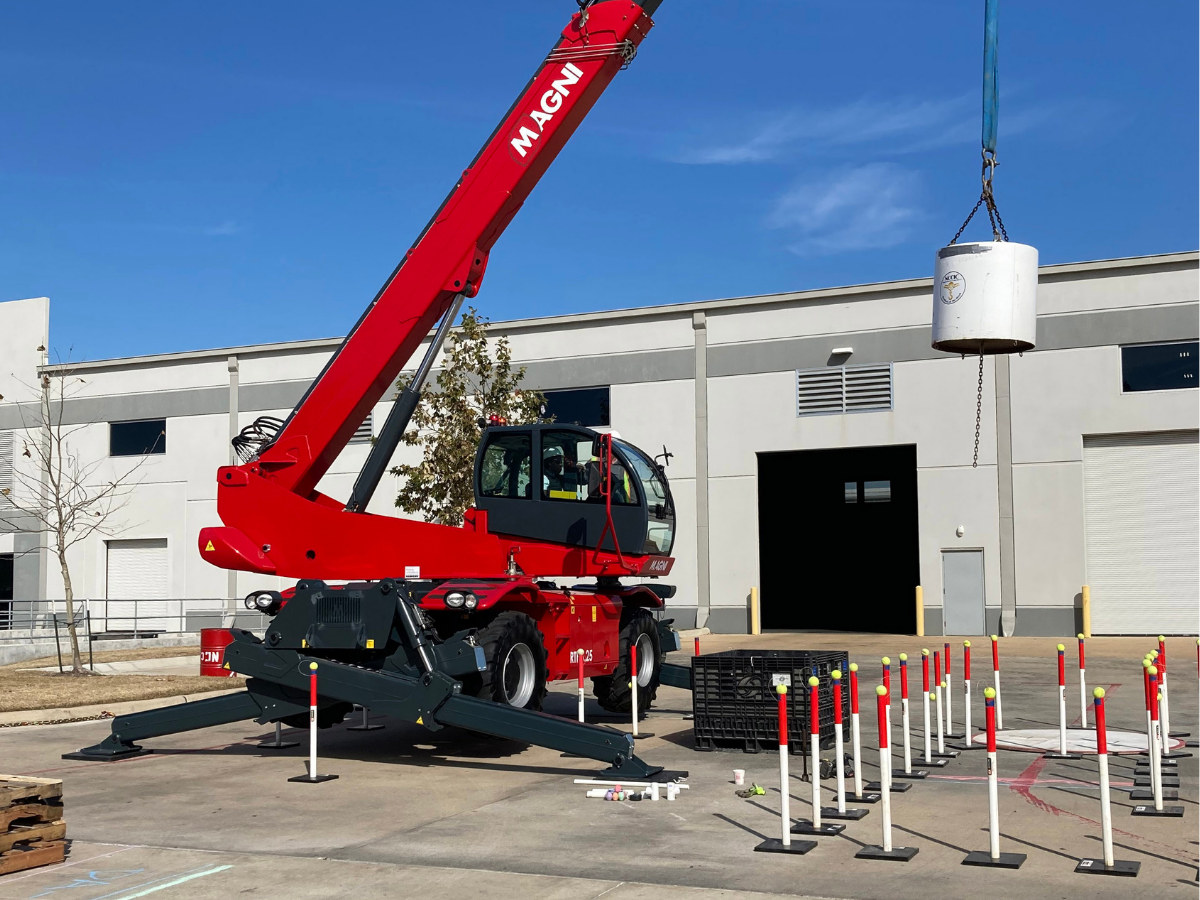 cco cert, telehandler crane
